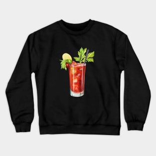 Bloody Mary Art Crewneck Sweatshirt